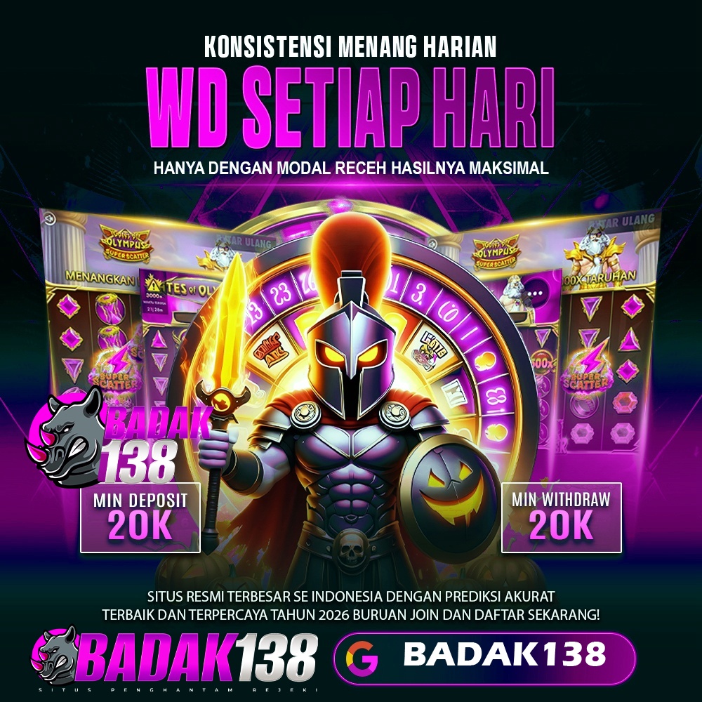 BADAK138: Situs Slot Thailand Gacor 4D Terpercaya Hoki JP Maxwin